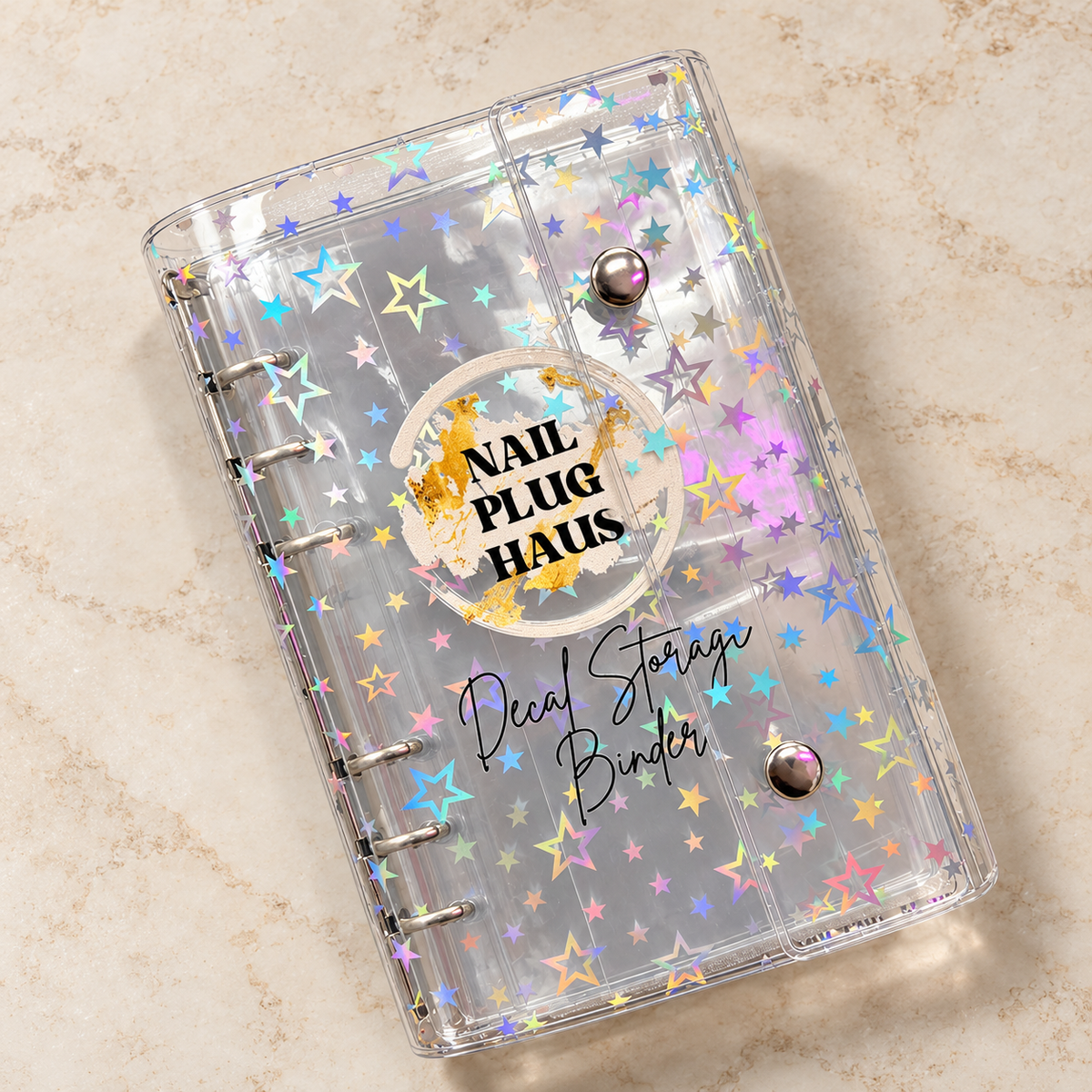 Nail Plug Haus Decal Storage Binder