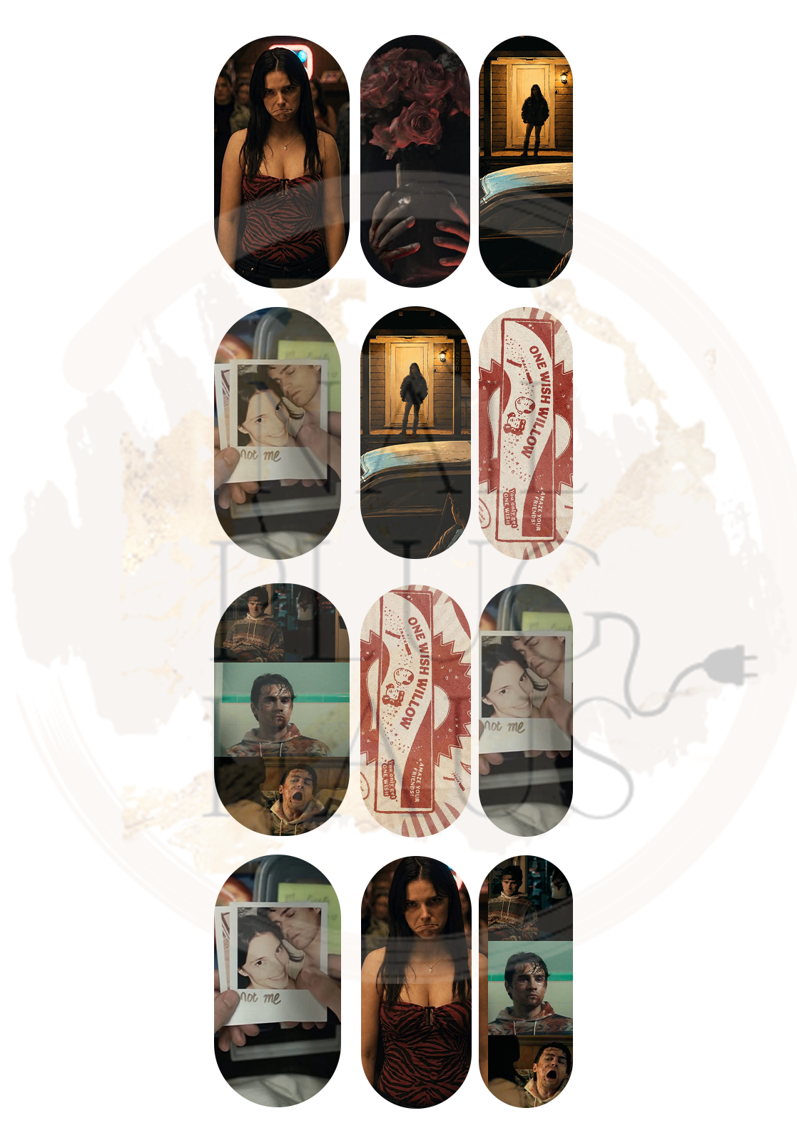 OBSESSION MOVIE NAIL DECALS