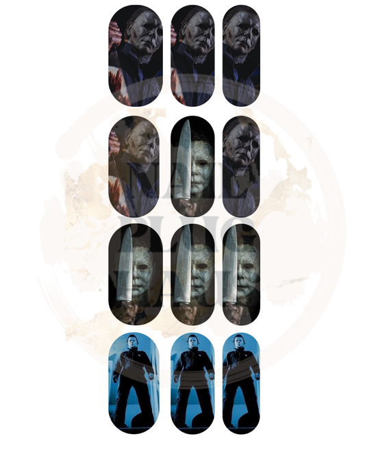 Michael Meyers Nail Decals