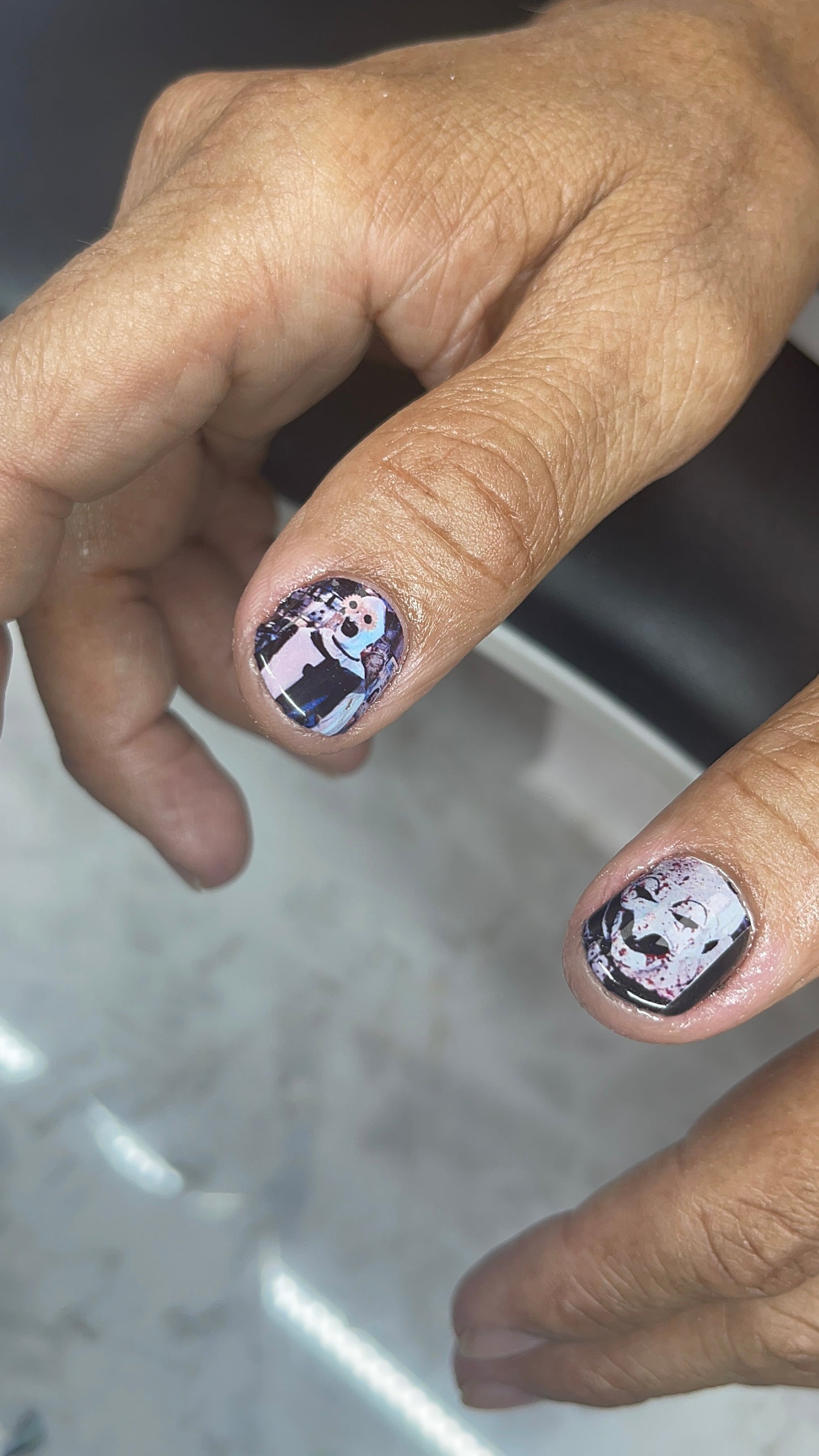 Terrifier Nail Decals