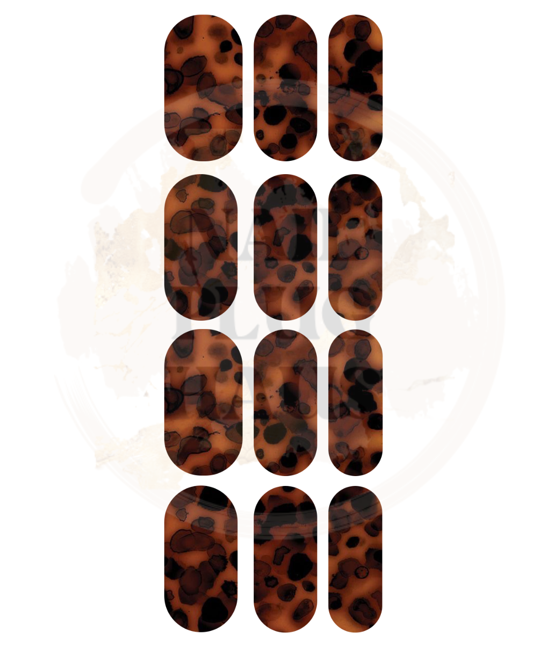 Tortoise Nail Decals