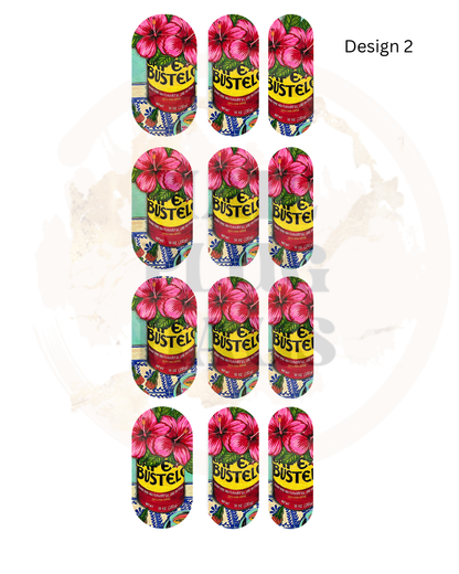 PuertoRico Nail Decals