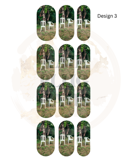 PuertoRico Nail Decals