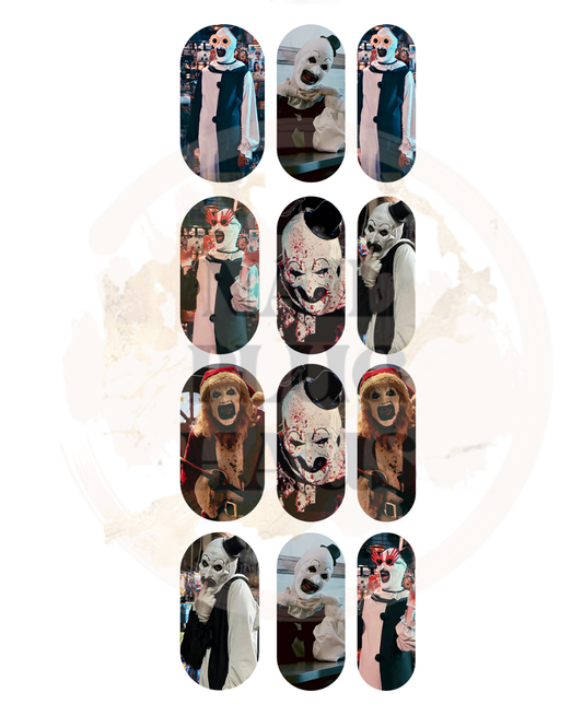 Terrifier Nail Decals