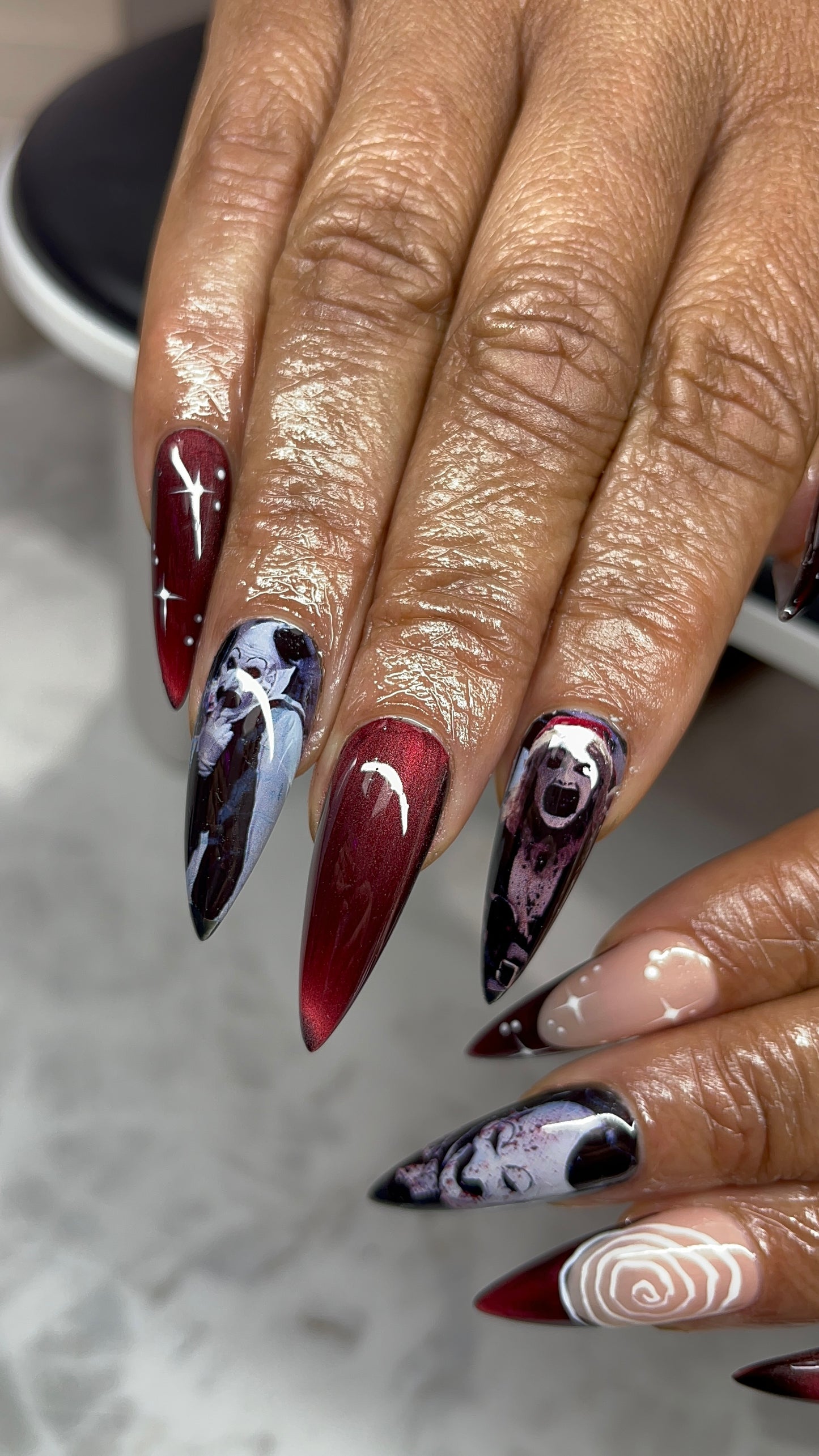 Terrifier Nail Decals