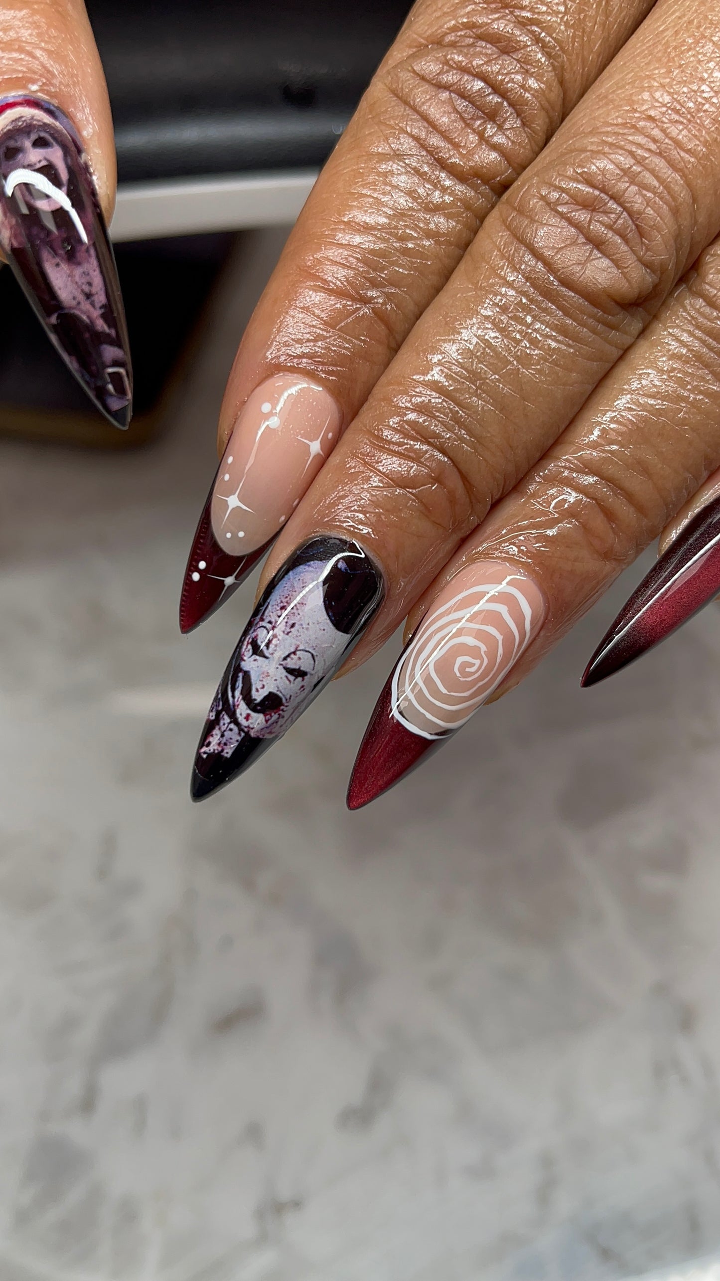 Terrifier Nail Decals